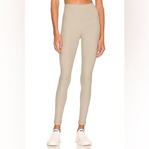 Tan+Lines Ribbed High Rise Temescal Cyn Leggings in Sage